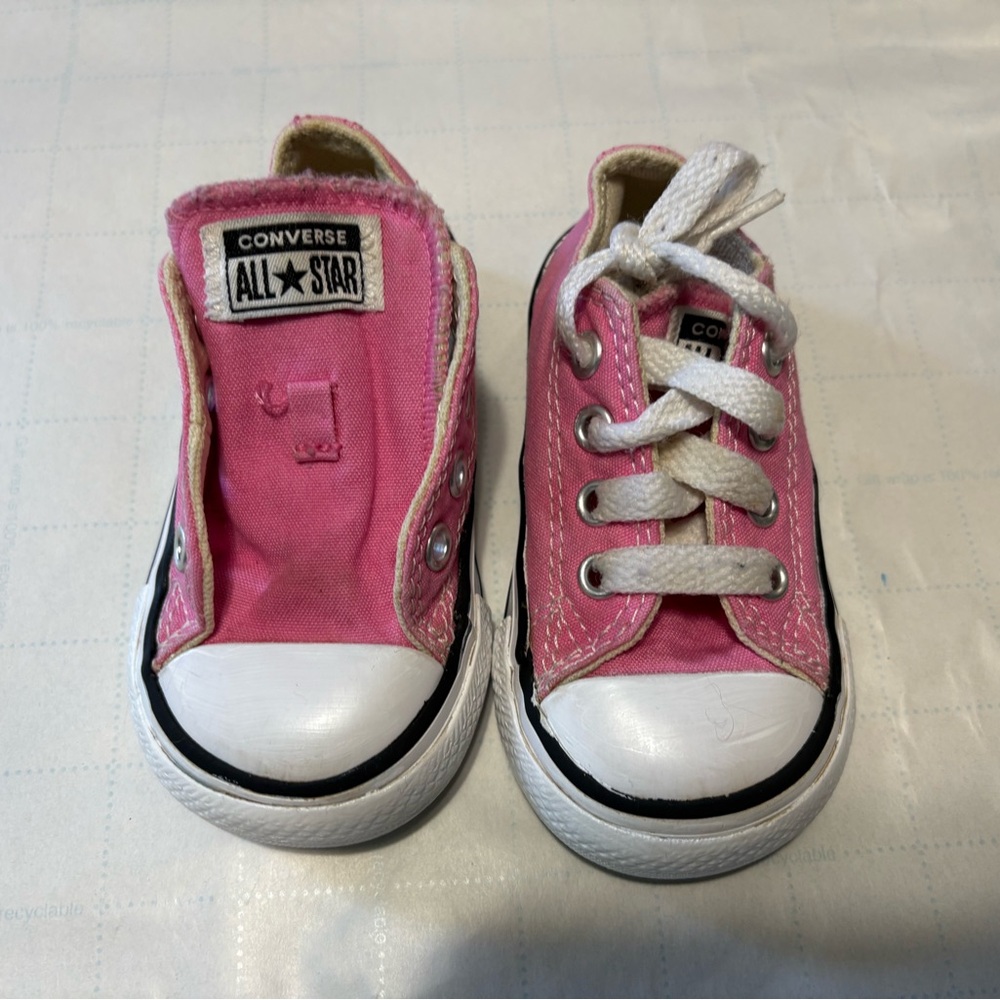 Converse Kids Pink Sneakers